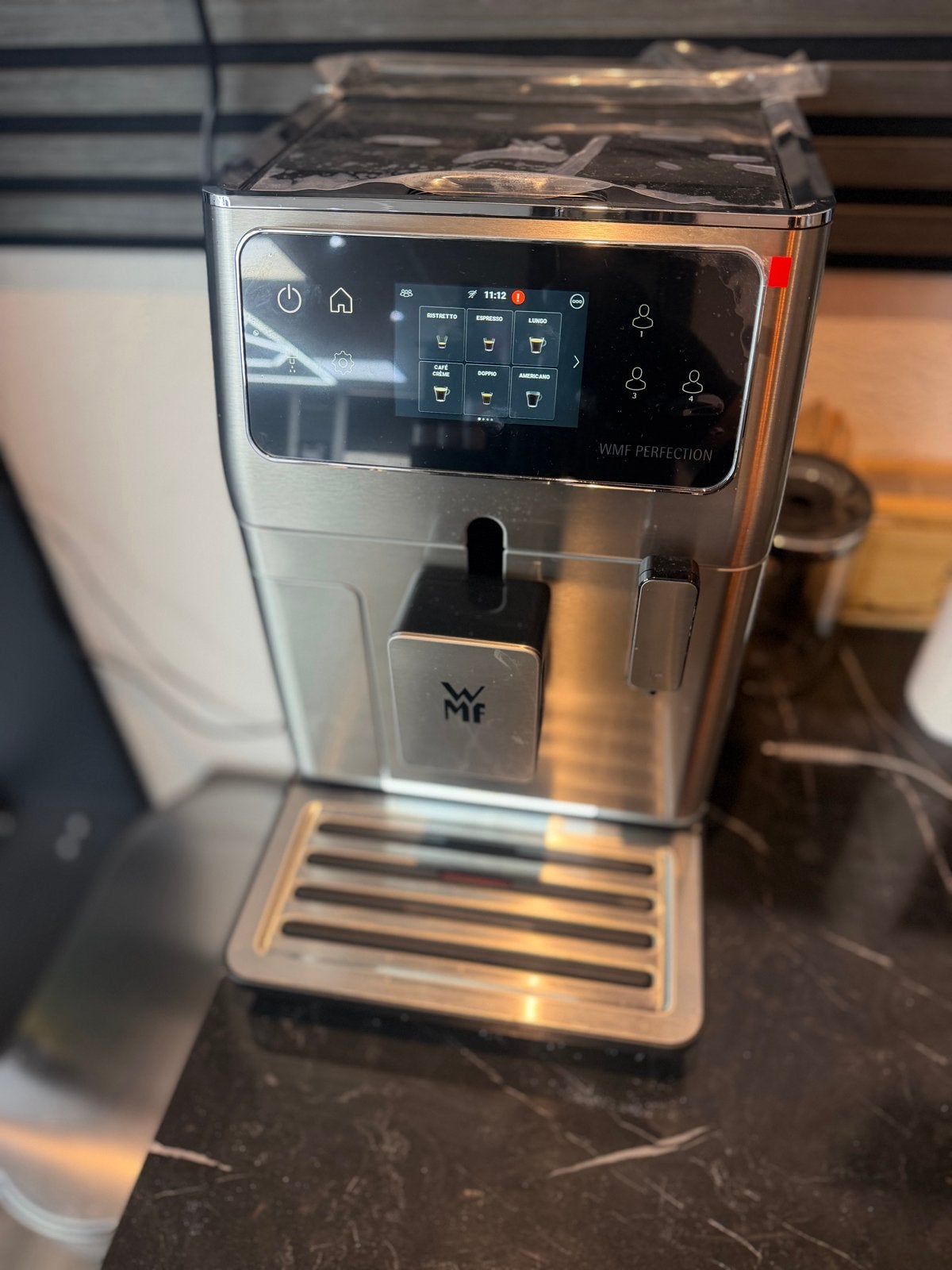 WMF Perfection Koffiemachine - Zo goed als nieuw, 10 kopjes of meer, Koffiemachine, Zo goed als nieuw, Koffiebonen