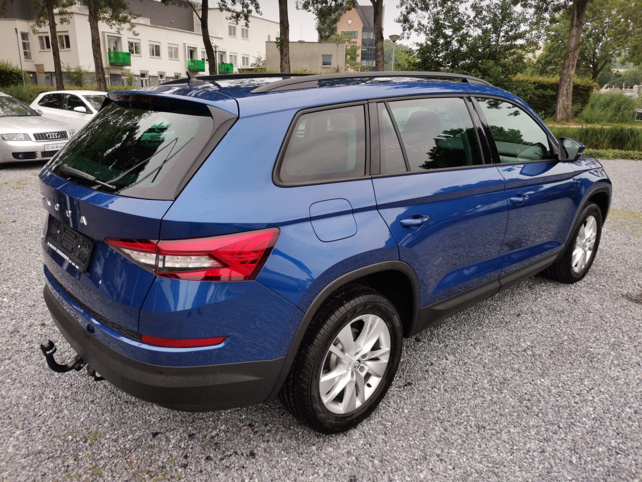 Skoda Kodiaq 1.5 TSI 150pk DSG Edition 7p Skoda Kodiaq 1.5 T, Auto's, 12 maanden, Stof, 4 cilinders, Blauw