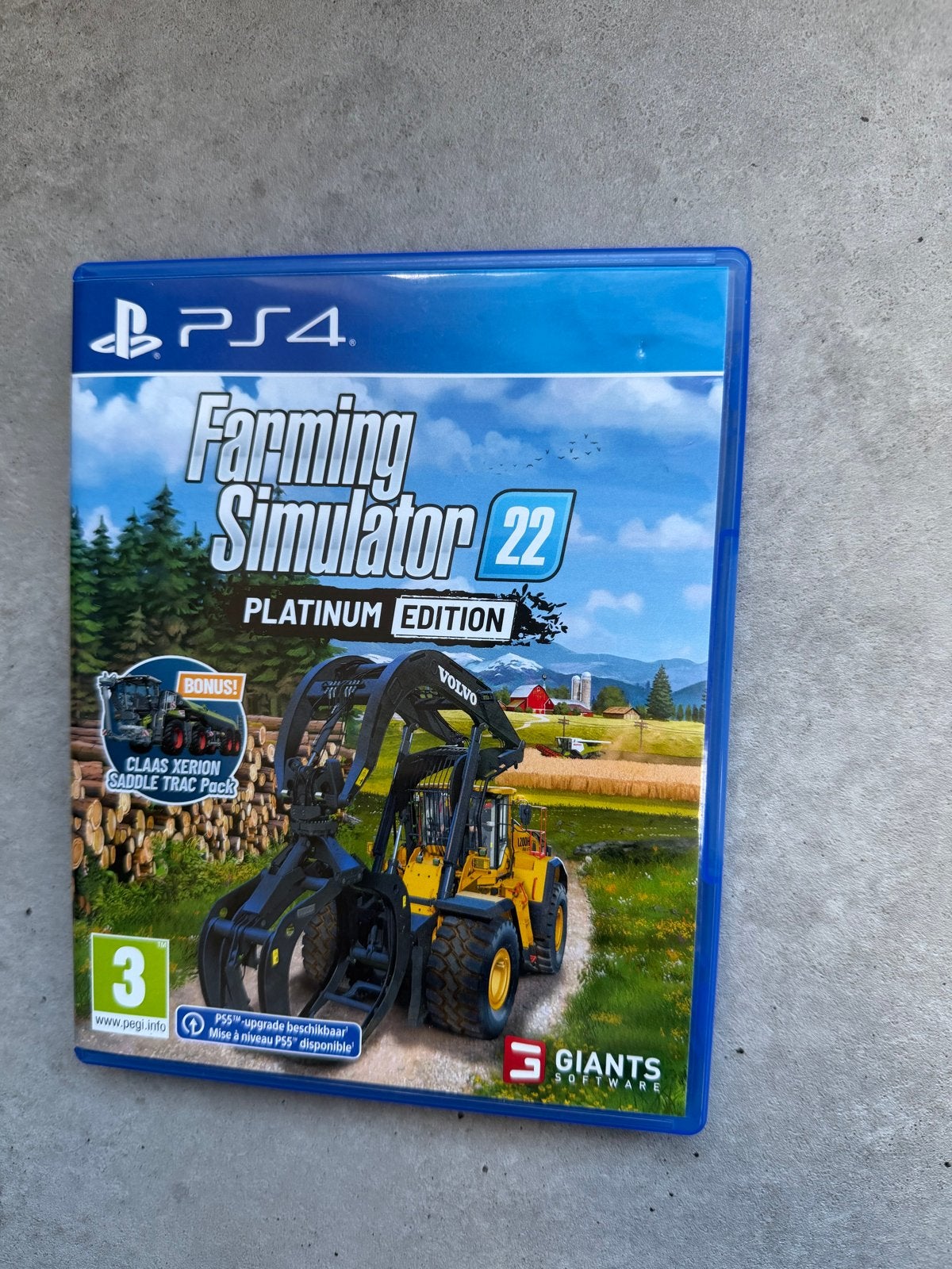 Farming Simulator 22 Platinum Edition PS4 - Goede staat, Spelcomputers en Games, Online, 1 speler, Ophalen of Verzenden, Zo goed als nieuw