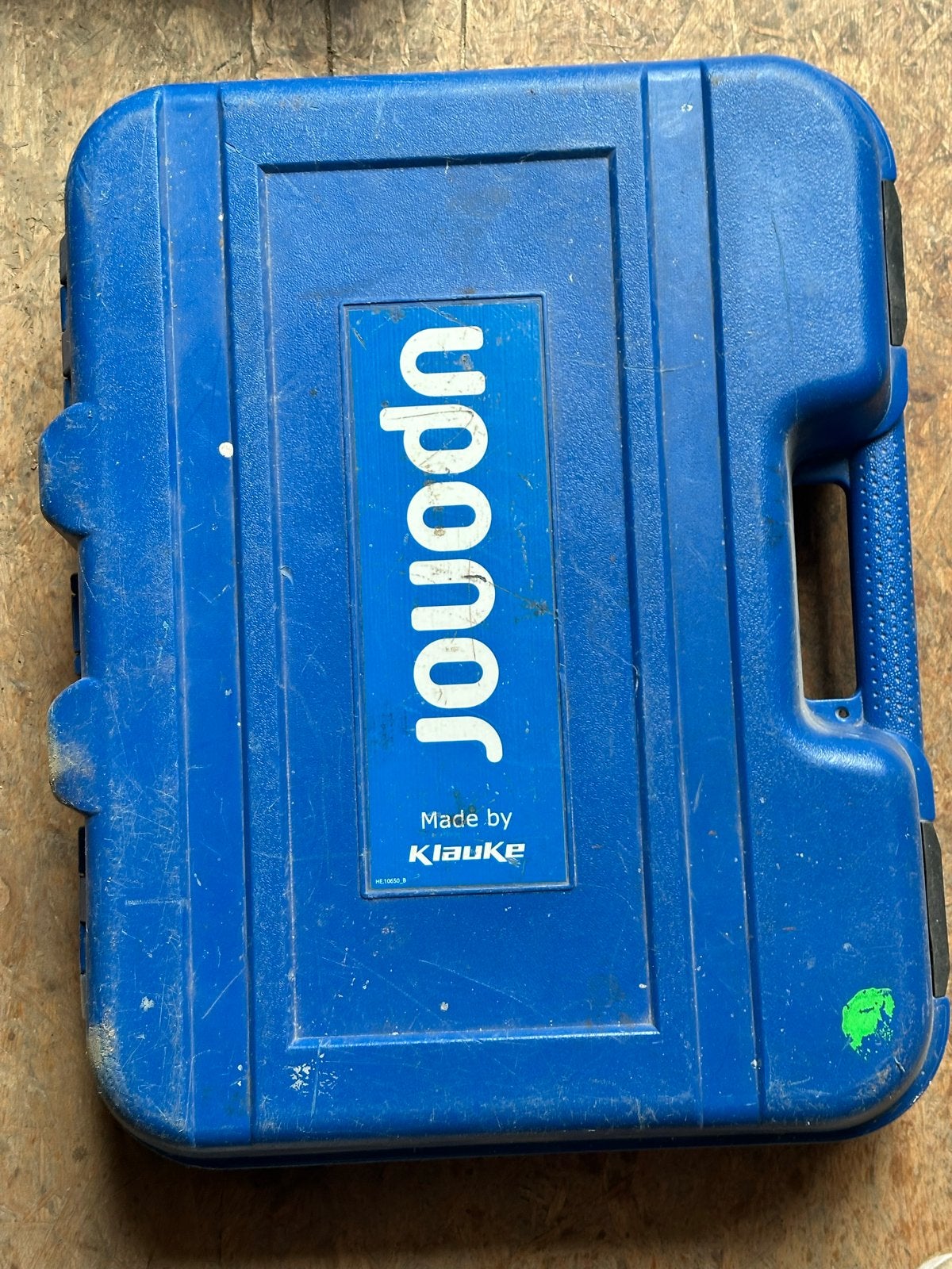 Uponor Klauke persmachine met toebehoren en fittingen, Ophalen, Gebruikt, Overige typen, Overige merken