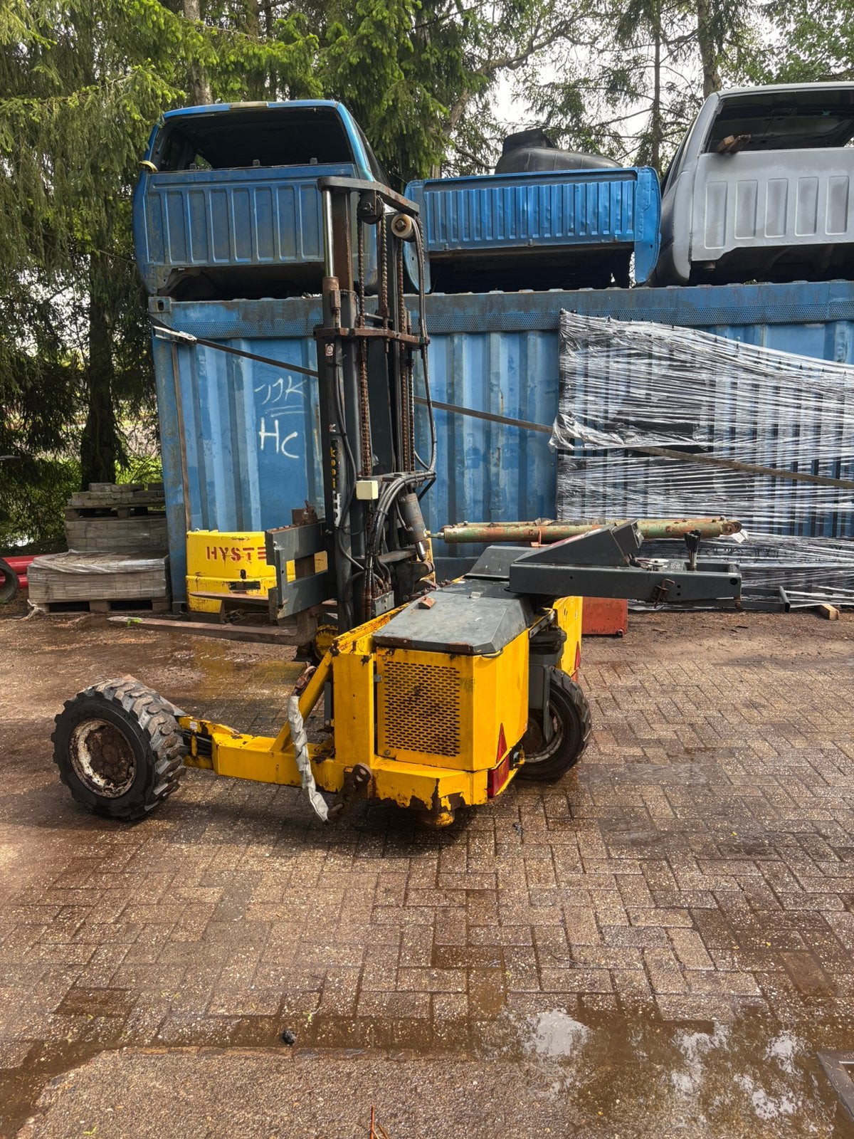 Kooiaap kubota, Ophalen, Gebruikt