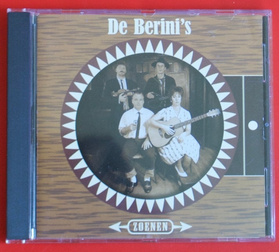 cd De Berini's Zoenen met Mijn oude thuis Marjolein Meijers, Ophalen of Verzenden, Gebruikt, Pop, Album