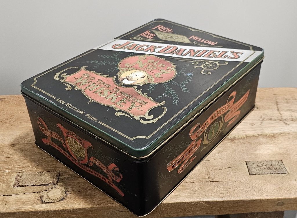 OUD BROCANT "JACK DANIEL'S" WHISKEY BLIK, Ophalen of Verzenden, Gebruikt, Overige, Overige merken