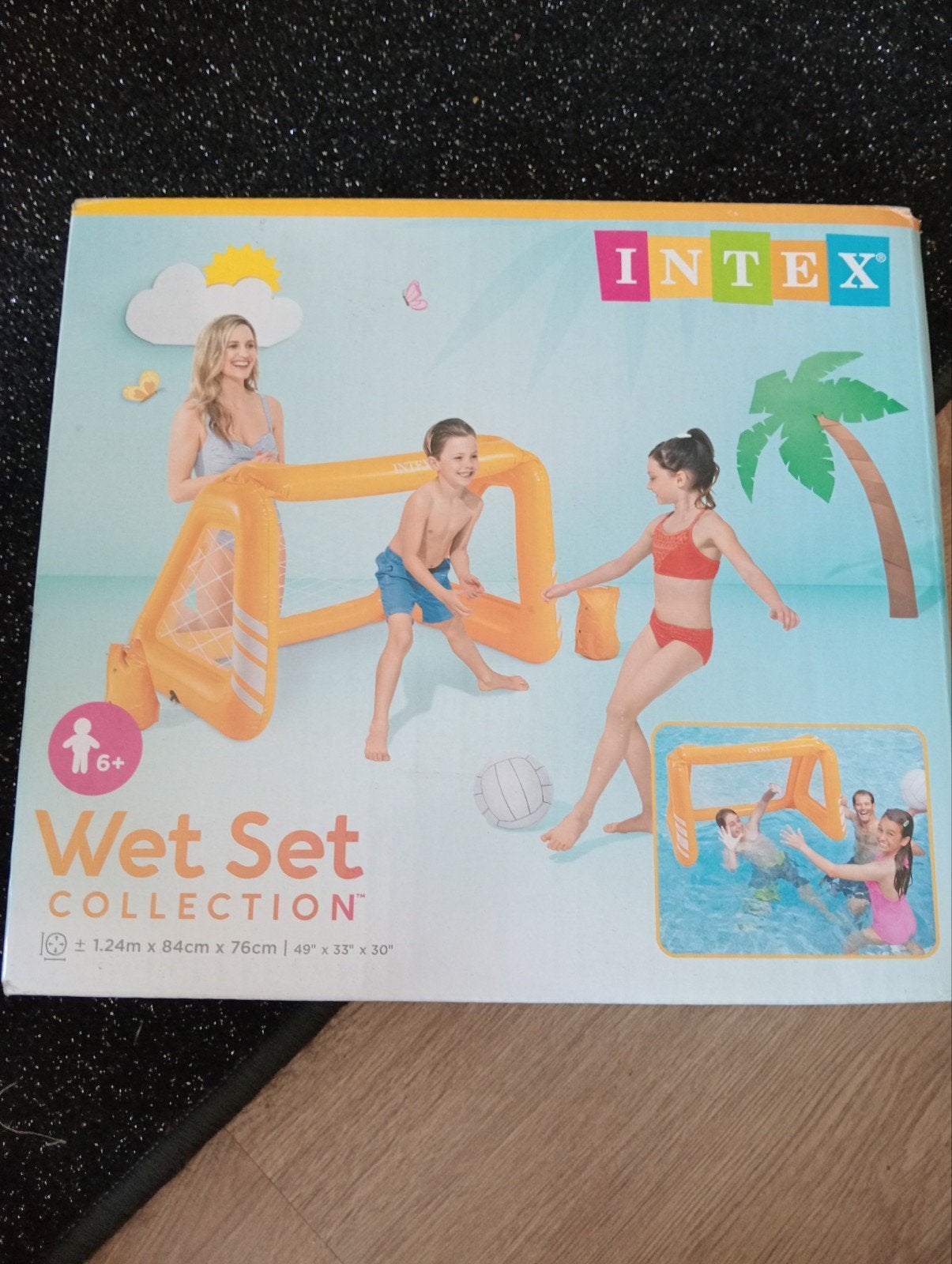 Intex Wet Set Opblaasbaar Waterpolo Doel - Nieuw in Doos, Ophalen of Verzenden, Nieuw