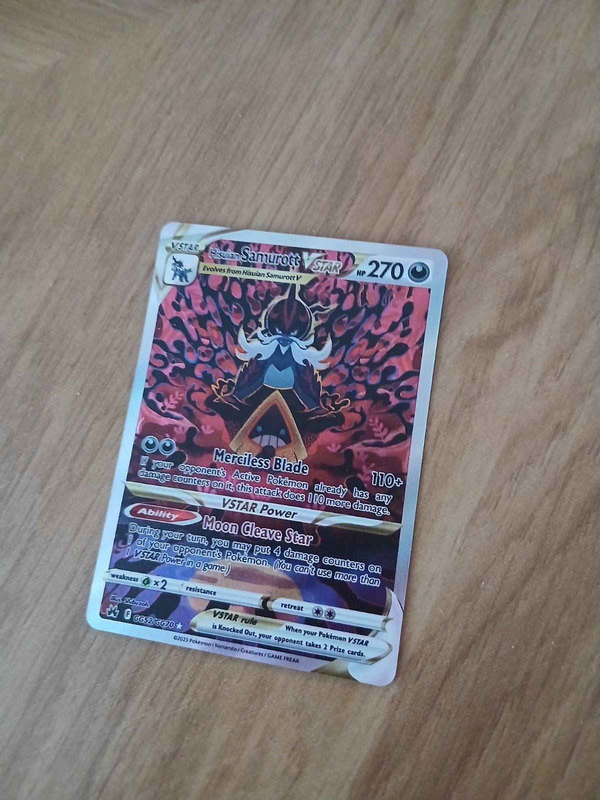 Pokemon kaart Samurott, Hobby en Vrije tijd, Verzamelkaartspellen | Yu-gi-Oh!, Ophalen, Zo goed als nieuw