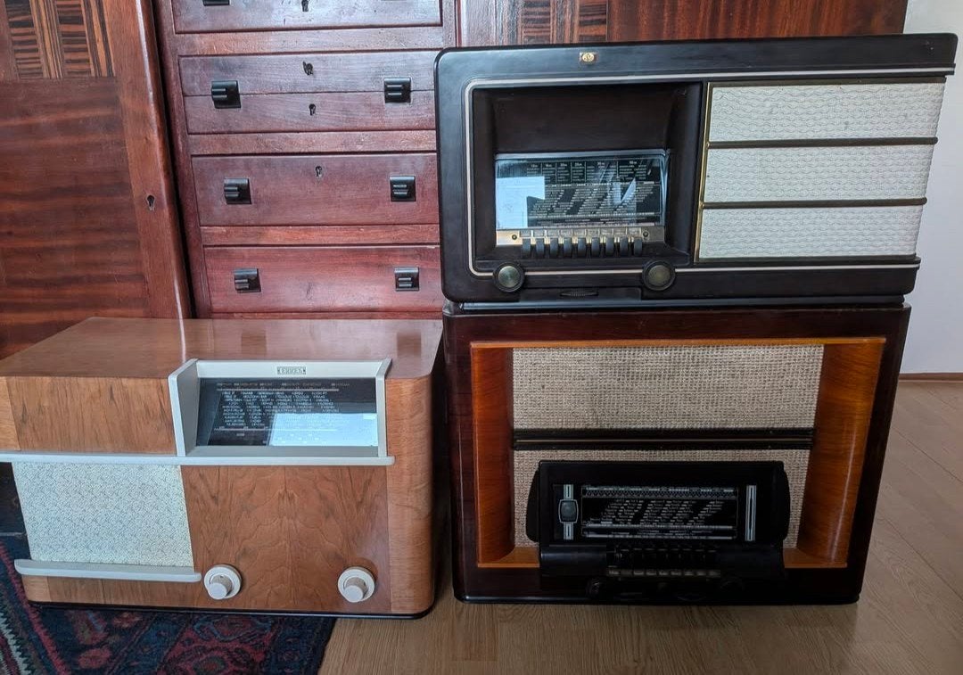 Erres KY165, NSF H94A, Philips 855x, buizen radio's antiek, Ophalen
