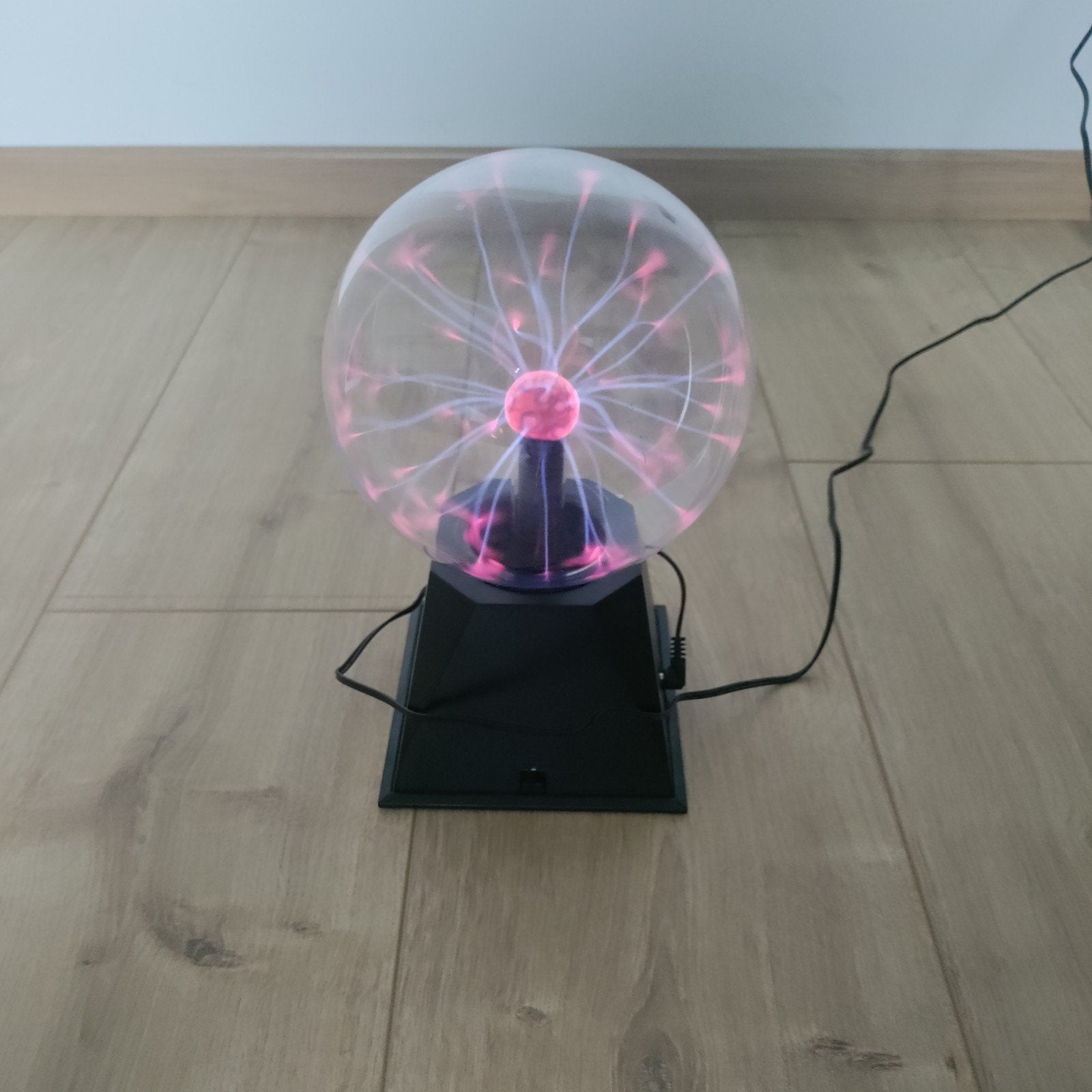 Plasmabol – Decoratieve lamp met lichteffecten, Ophalen of Verzenden, Gebruikt, Licht