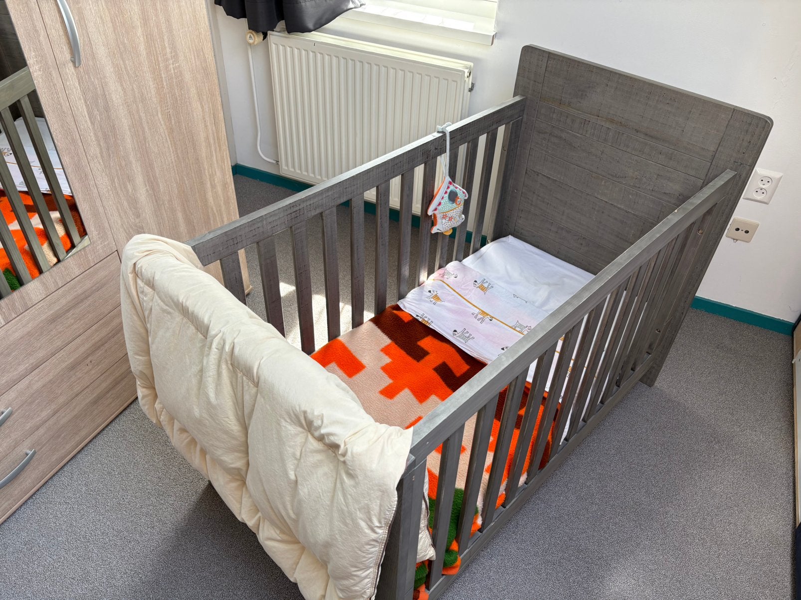 Baby bed, Ophalen, Zo goed als nieuw, Ledikant