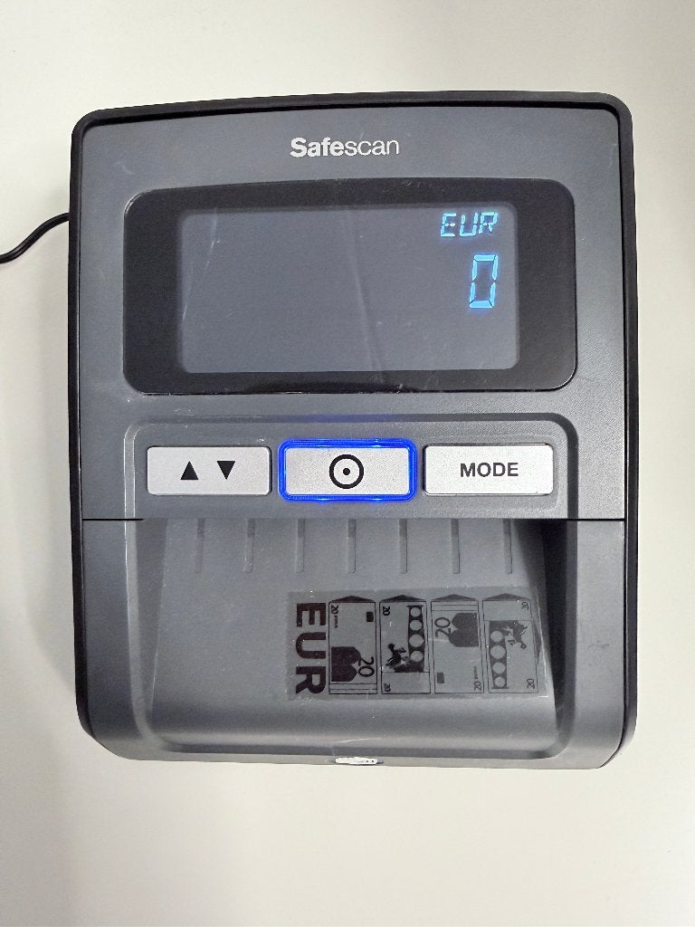 Safescan vals geld detector Model 155-S black, Ophalen of Verzenden, Valsgelddetector