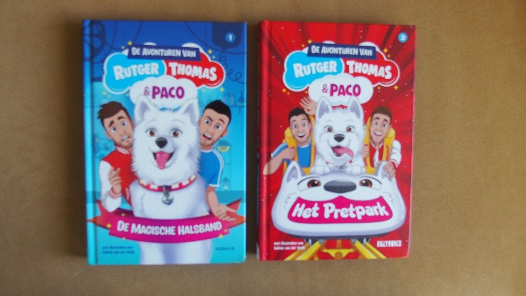 2x De avonturen van Rutger, Thomas & Paco, Ophalen of Verzenden, Zo goed als nieuw, Rutger, Thomas en Paco, Fictie algemeen