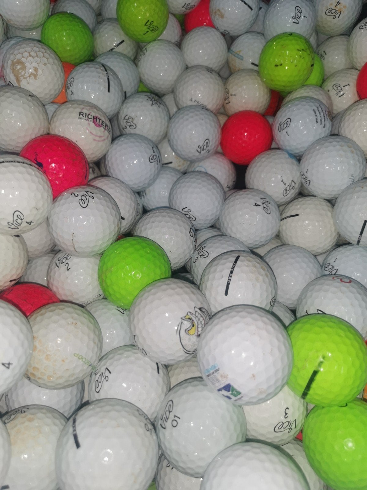 Vice pro soft golfballen 50 stuks, Sport en Fitness, Golf, Ophalen of Verzenden, Bal(len)