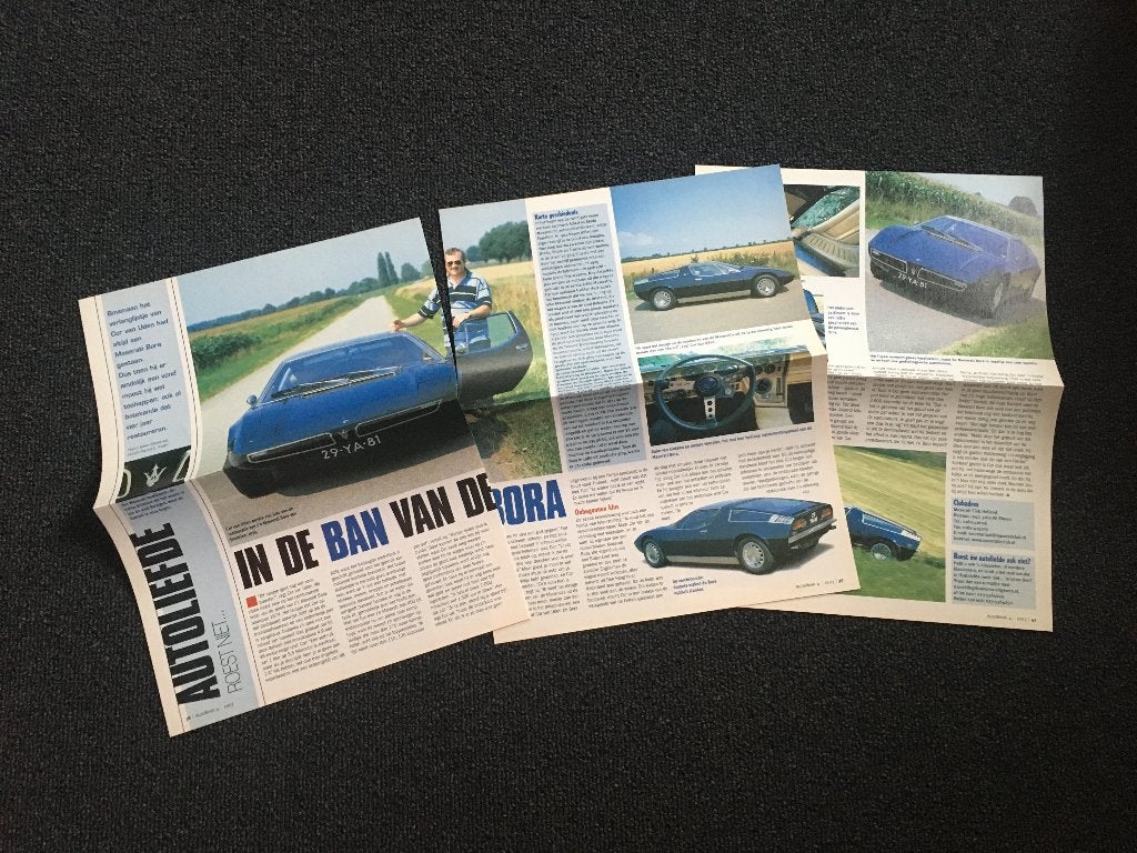 Artikel Maserati Bora, Ophalen of Verzenden, Zo goed als nieuw, Overige merken