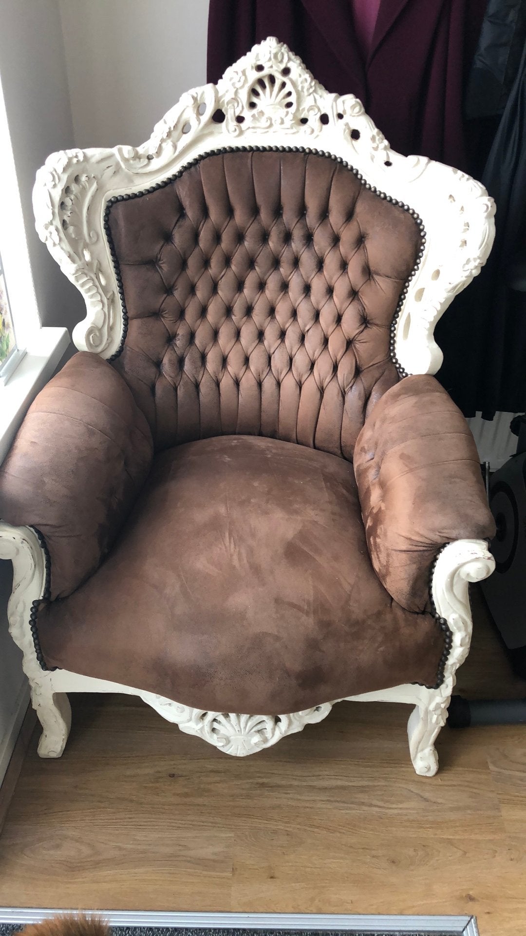 Mooie Barok/Brocante stoel, Antiek en Kunst, Ophalen