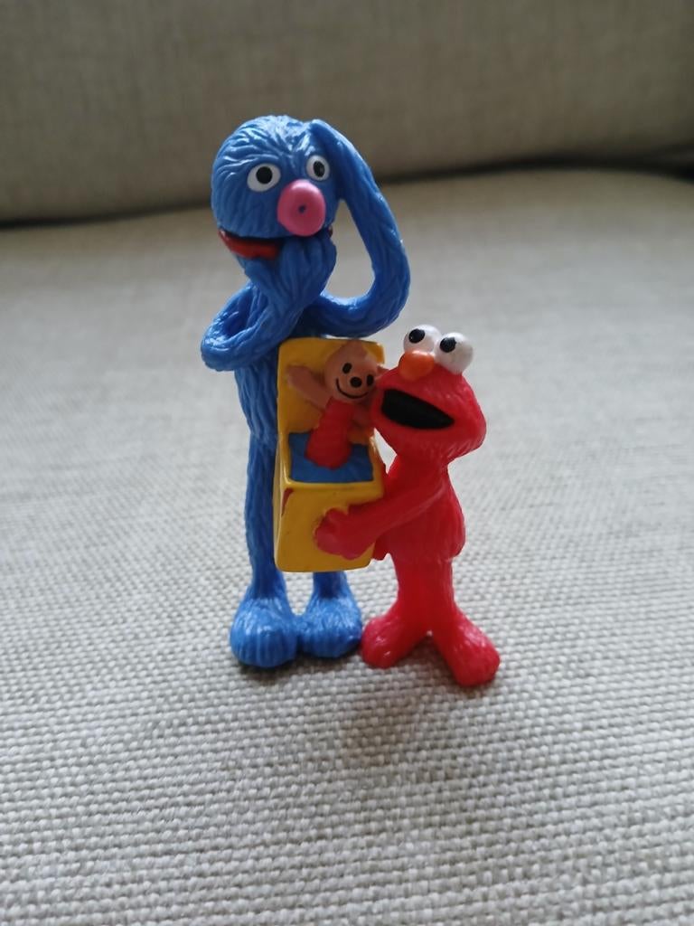 SESAMSTRAAT GROVER EN ELMO FIGUURTJES., Ophalen of Verzenden, Zo goed als nieuw