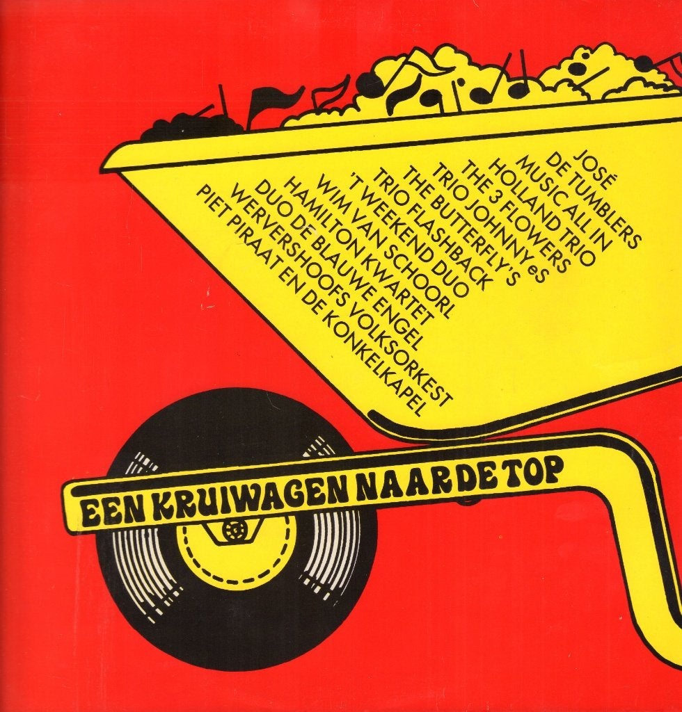 EEN KRUIWAGEN NAAR DE TOP (ZELDZAME NEDERLANDSTALIGE LP), Cd's en Dvd's, Vinyl | Nederlandstalig, Complilatie, Verzenden, 1980 - 1989