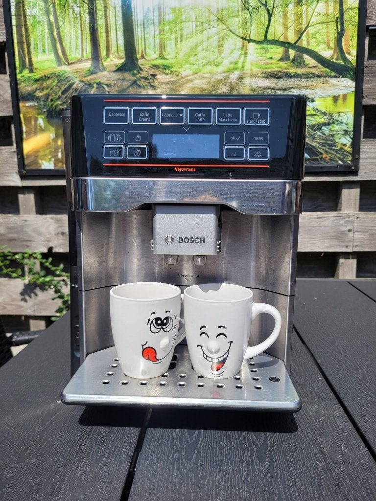 Bosch VeroAroma koffiemachine - Volautomatisch, Ophalen, Gebruikt, 10 kopjes of meer, Koffiemachine