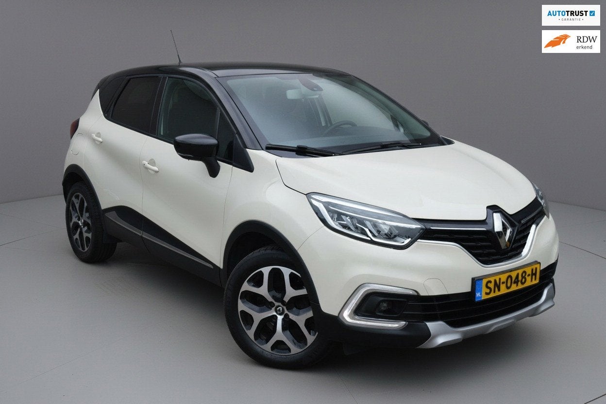 Renault Captur Clima|Cruise|Navi|LED|48DKM!, Auto's, Voorwielaandrijving, Stof, Gebruikt, Euro 6