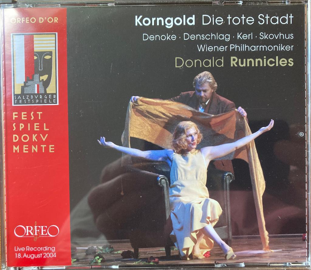 Korngold | Die tote Stadt | Runnicles (2 cd), Cd's en Dvd's, Ophalen of Verzenden, Modernisme tot heden, Gebruikt, Opera of Operette