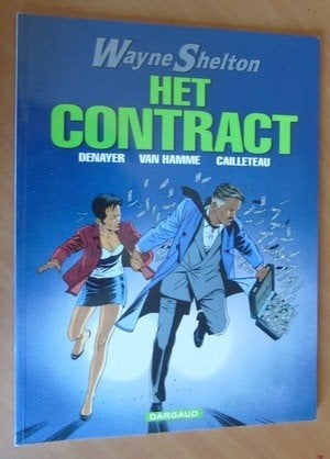 Wayne Shelton, Het contract. Denayer/Van Hamme/Cailleteau, Eén stripboek, Ophalen of Verzenden, Gelezen