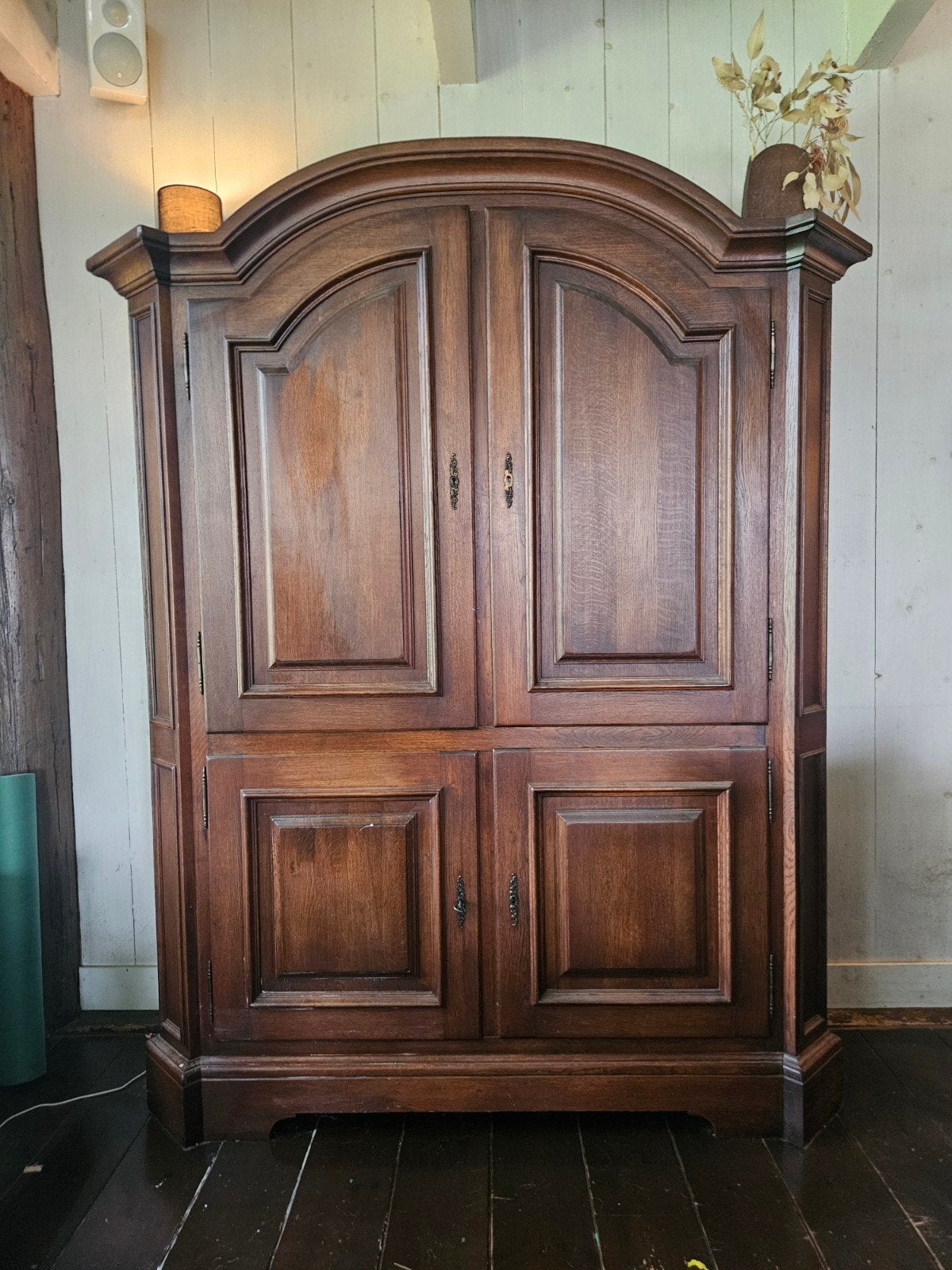 Antieke houten kast, Antiek en Kunst, Ophalen