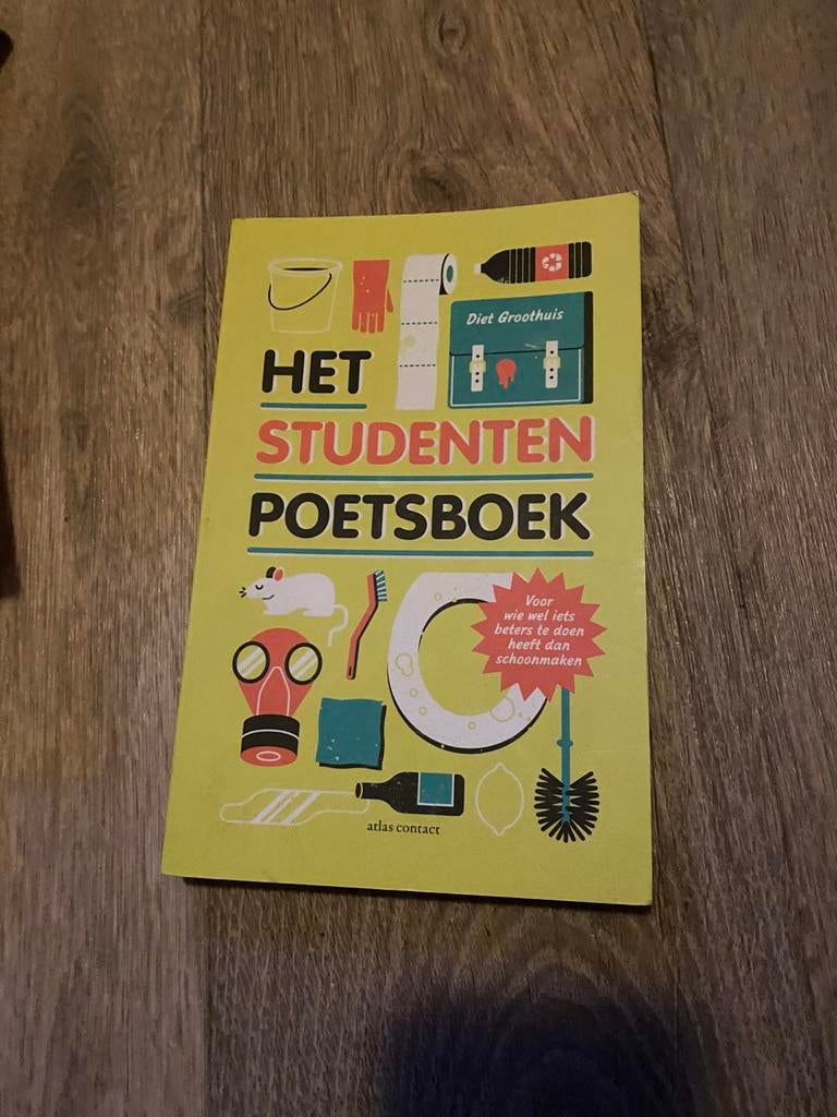 Diet Groothuis - Het studentenpoetsboek, Ophalen of Verzenden, Zo goed als nieuw, Diet Groothuis