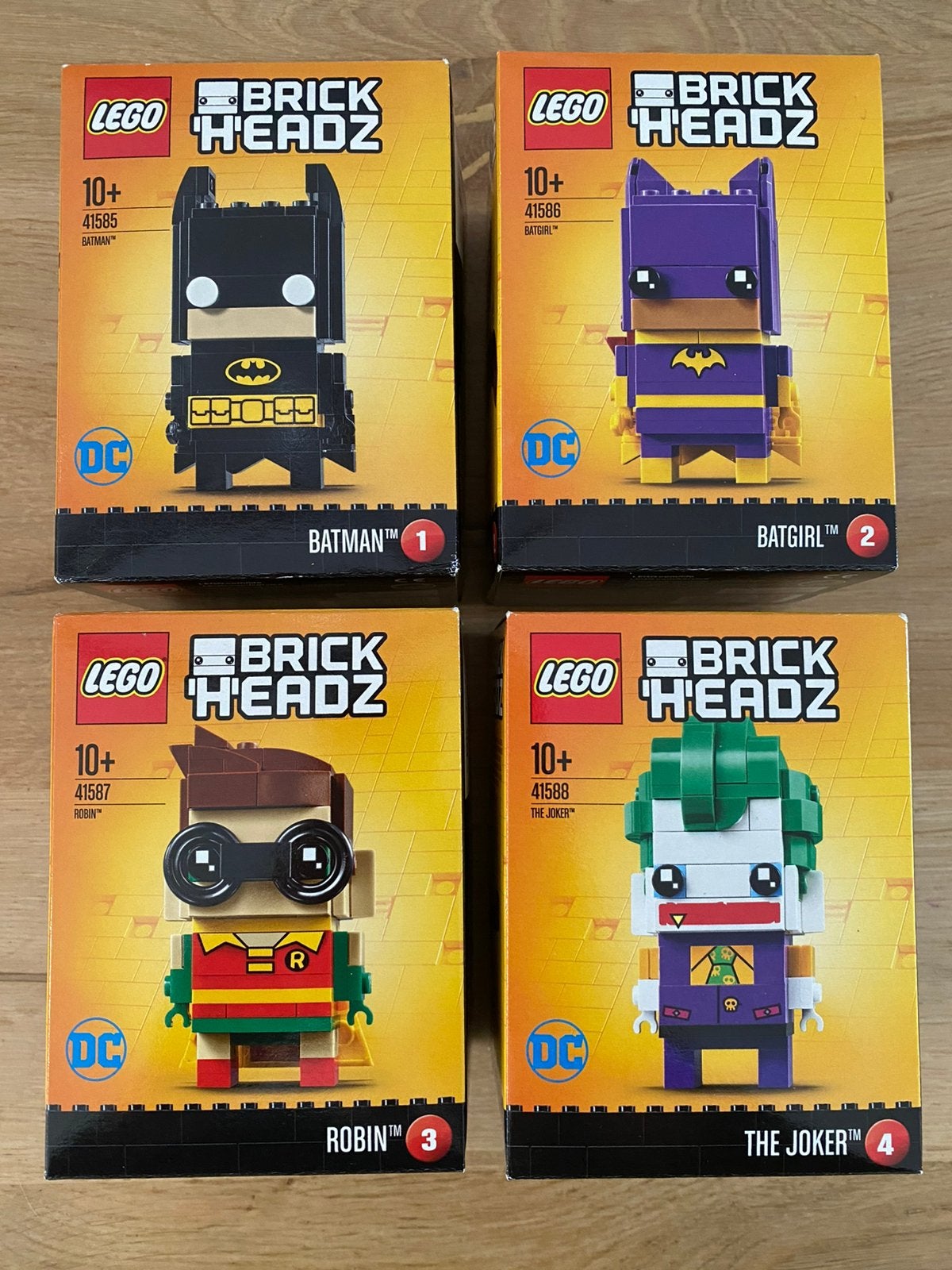 Lego Brickheadz eerste vier nieuw en geseald, Ophalen of Verzenden, Nieuw