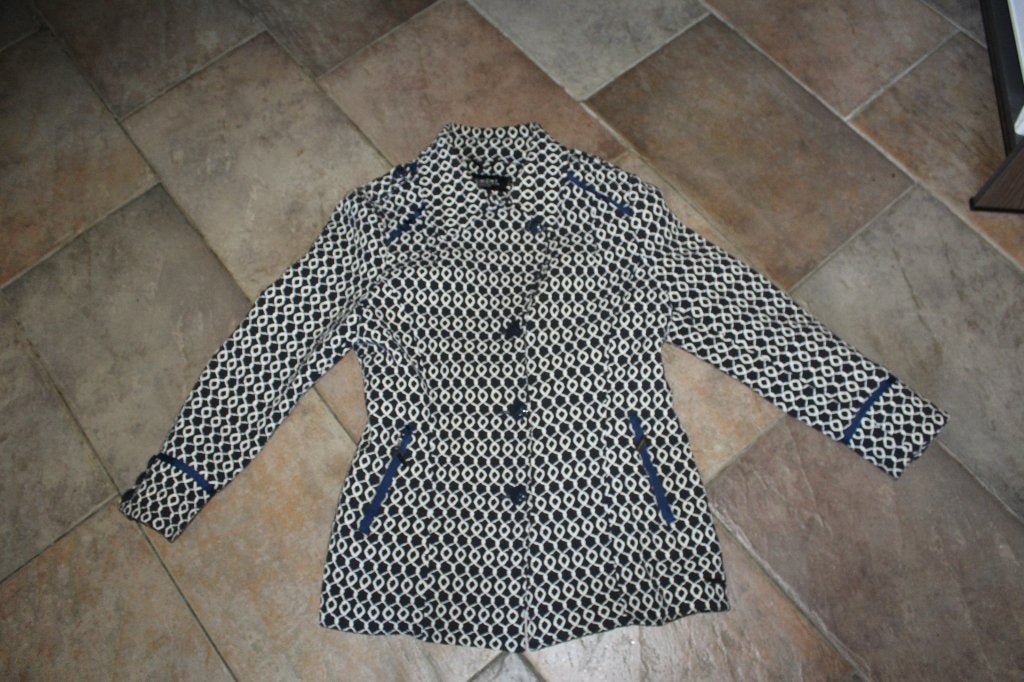 Beaumont vlot gekleurde chique winterjas mt 46