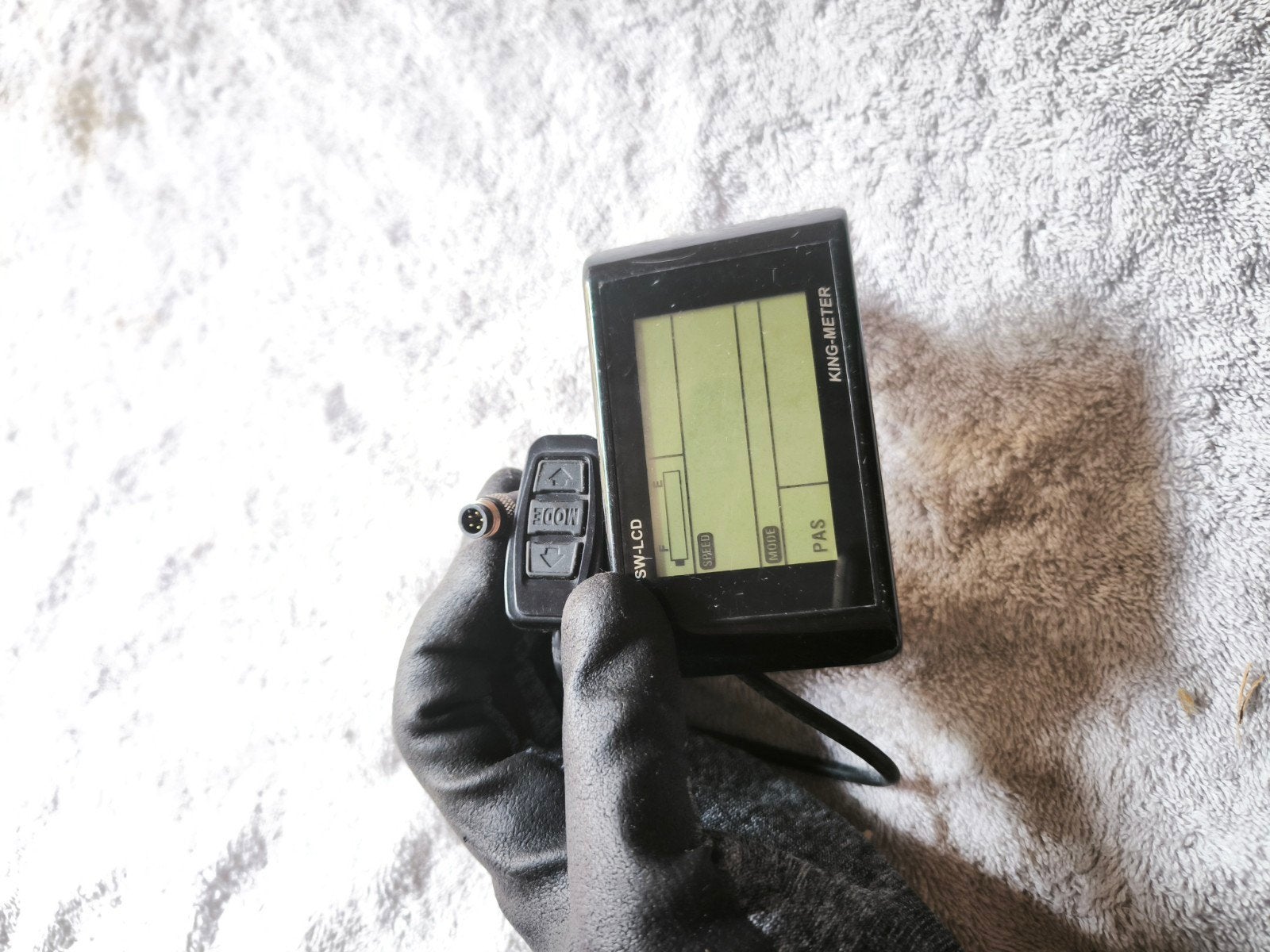 King-Meter SW-LCD Display voor E-bike, Fietsen en Brommers, Ophalen of Verzenden