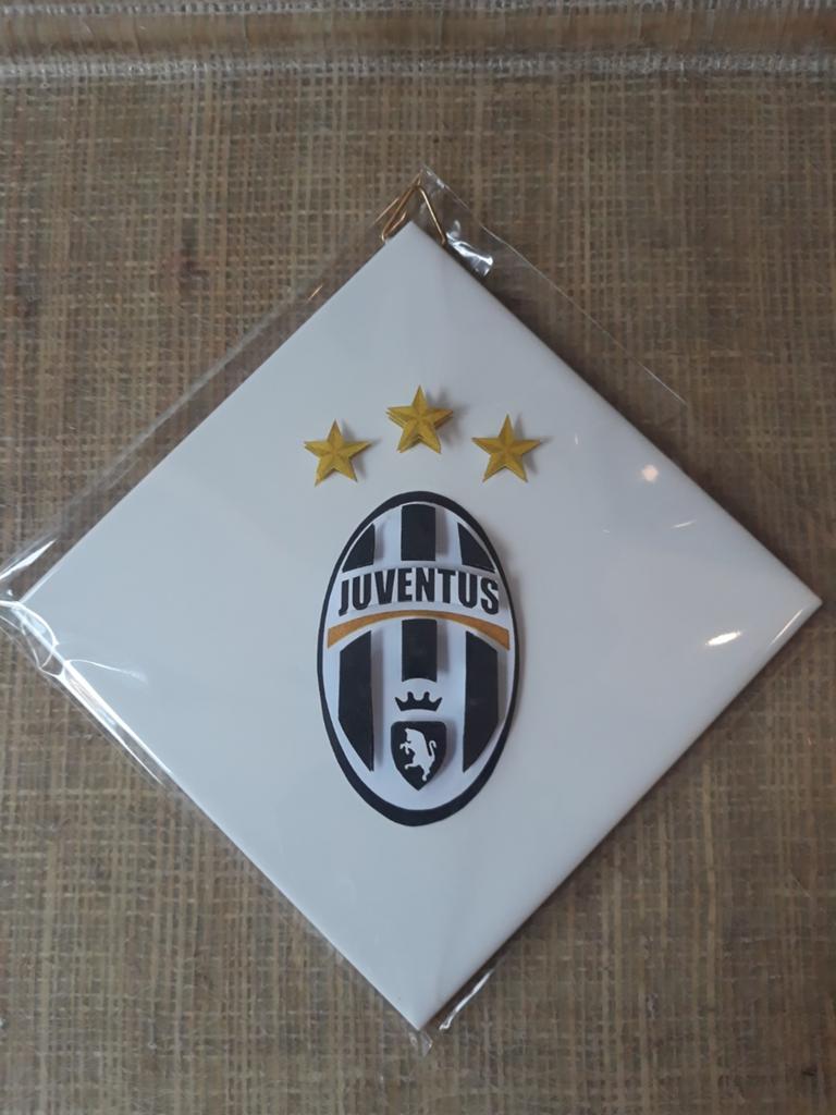 Juventus tegel, Ophalen of Verzenden, Nieuw, Overige binnenlandse clubs, Overige typen