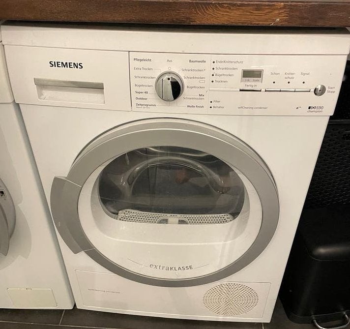 Siemens Droger- Extraklasse WT46W590 Condensdroger Label A++, Gebruikt, 8 tot 10 kg, Ophalen of Verzenden, Voorlader