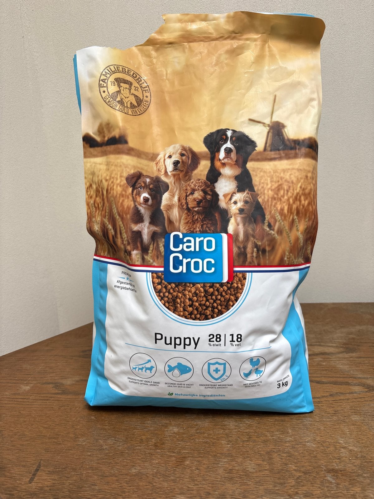 Puppy voer Caro Croc 3 kg, Dieren en Toebehoren, Dierenvoeding, Ophalen, Hond