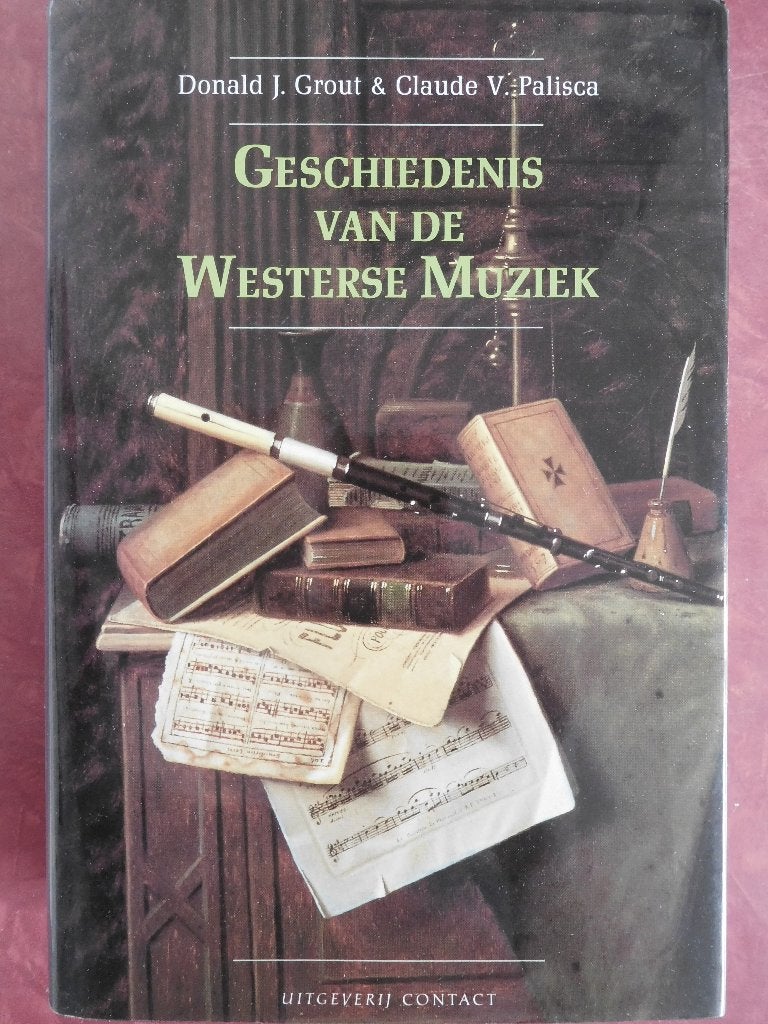 Grout & Palisca Geschiedenis van de Westerse Muziek, Ophalen of Verzenden, Zo goed als nieuw, Artiest