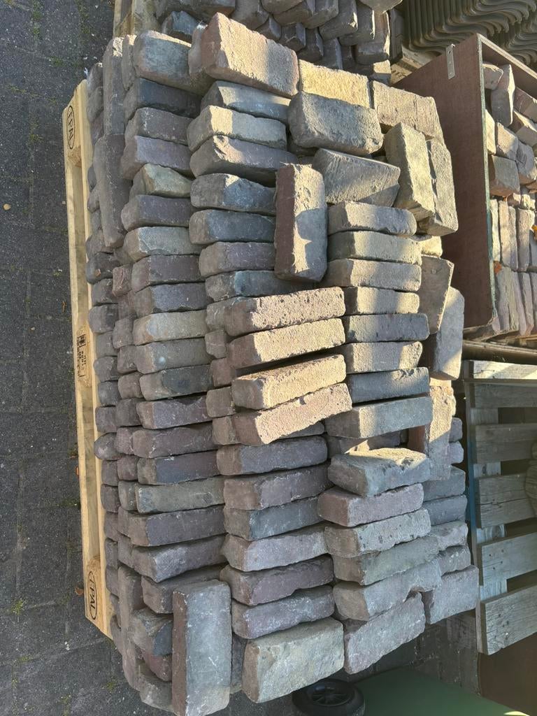 Waaltjes origineel, Tuin en Terras, Tegels en Klinkers, Ophalen, Gebruikt, Beton, Klinkers