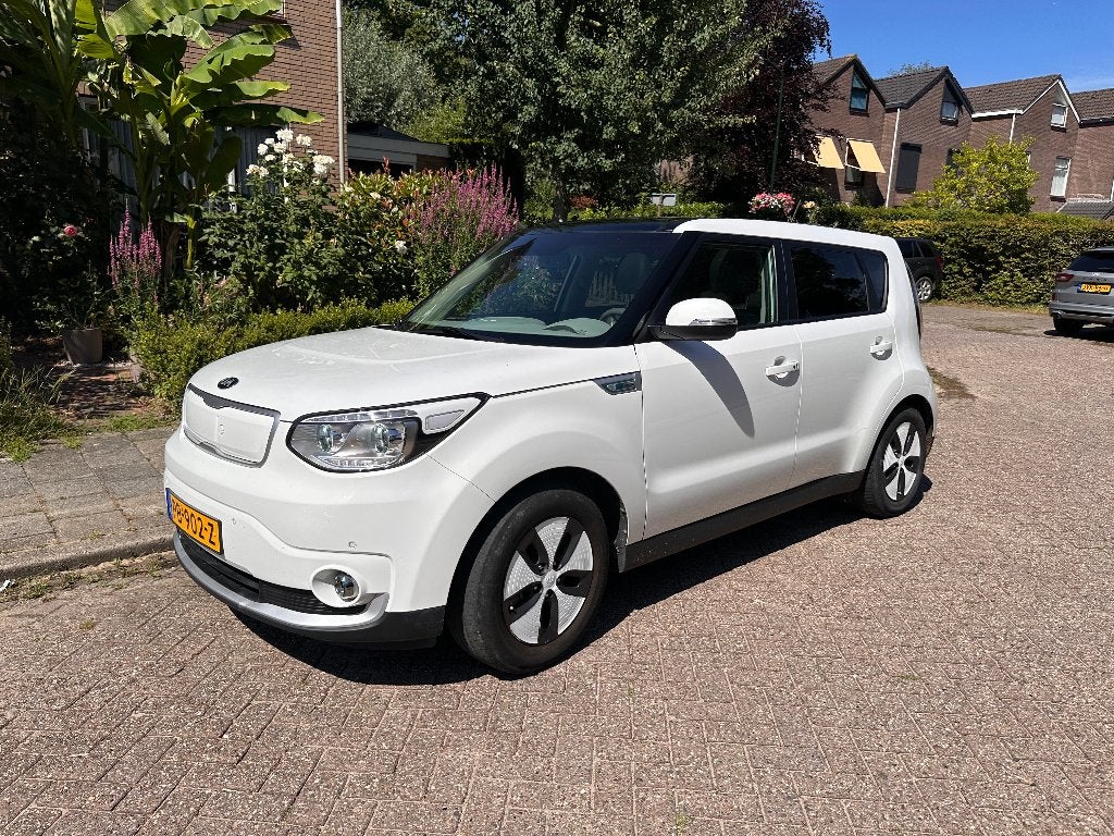Prachtige Kia Soul EV 2017 Wit, Auto's, 1465 kg, Wit, Origineel Nederlands, Elektrisch