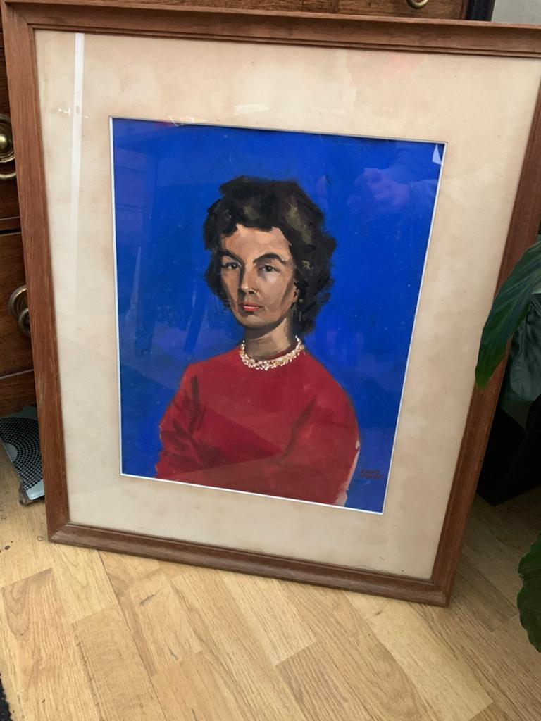 Aquarel van beroemde België kunstenaar, Antiek en Kunst, Ophalen of Verzenden