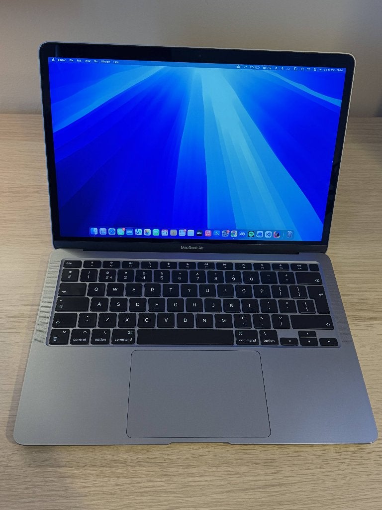 Macbook Air M1 2020 16gb, Gebruikt, 256 GB, Qwerty, 13 inch