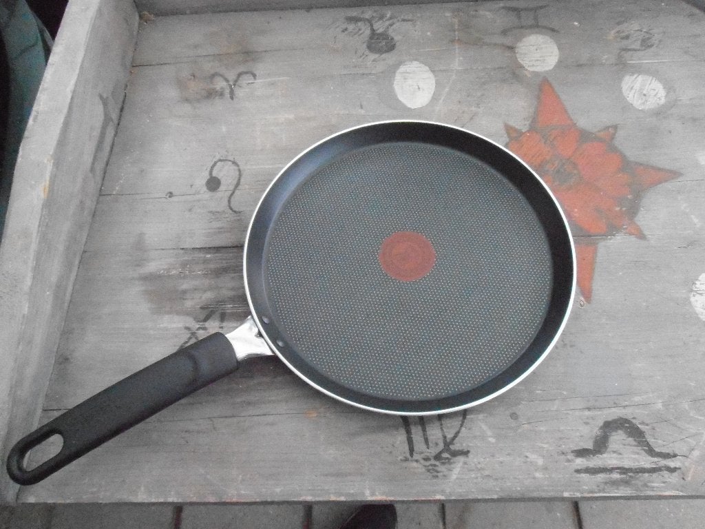 pannekoekpan, Ophalen, Nieuw, Aluminium