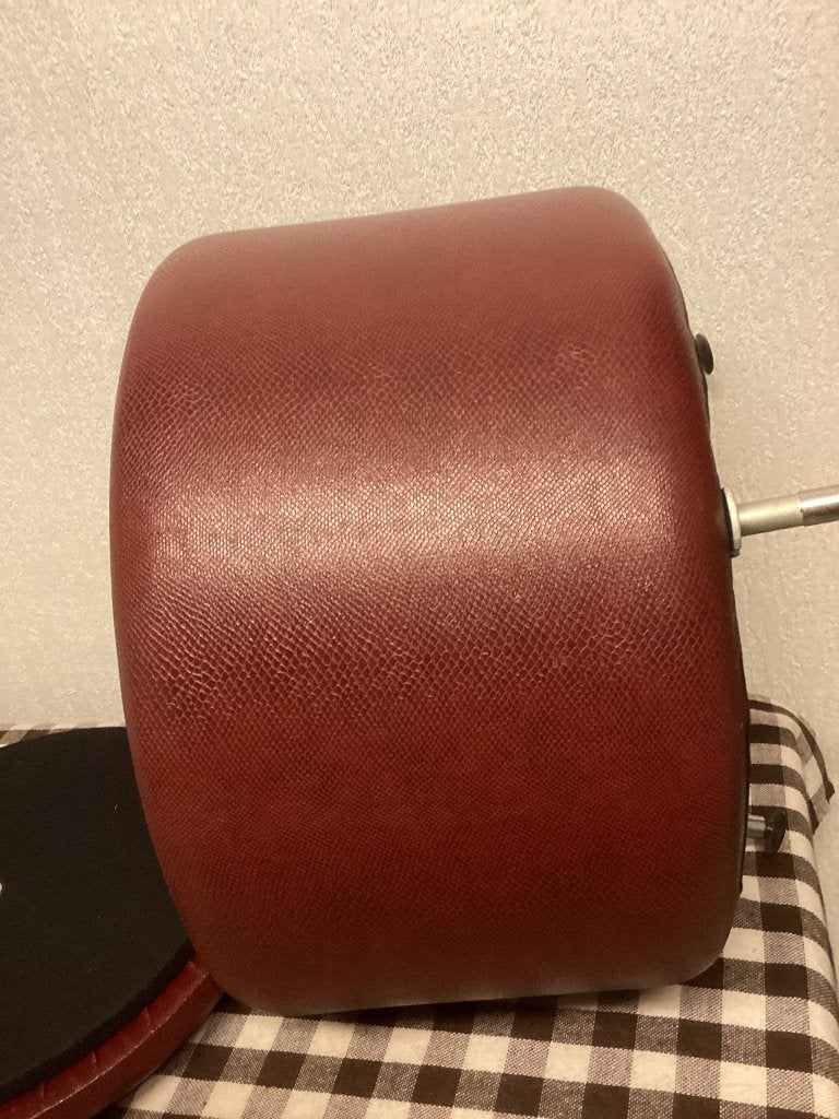 Poef, Ophalen, Minder dan 50 cm, Gebruikt, Rond