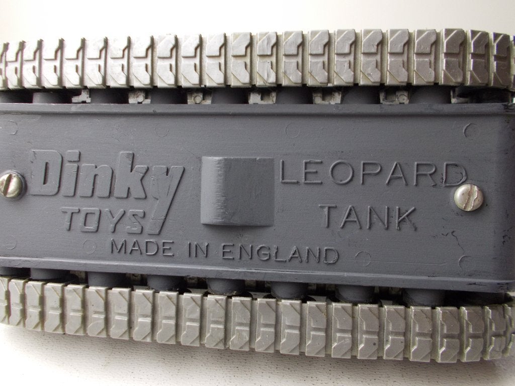 1974 Dinky Toys 692 LEOPARD TANK GERMAN "BUNDESWEHR" Igst!, Ophalen of Verzenden, Zo goed als nieuw, Overige typen, Dinky Toys
