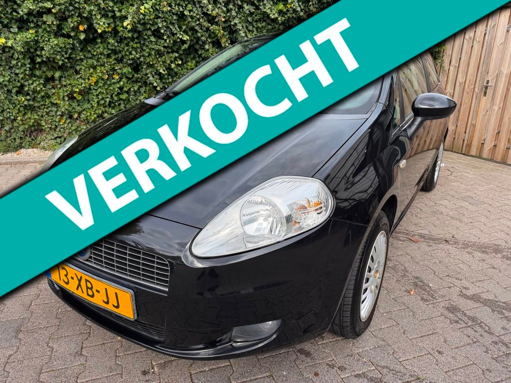 Fiat Grande Punto VERKOCHT, Auto's, Fiat, Voorwielaandrijving, 4 cilinders, 400 kg, Grande Punto