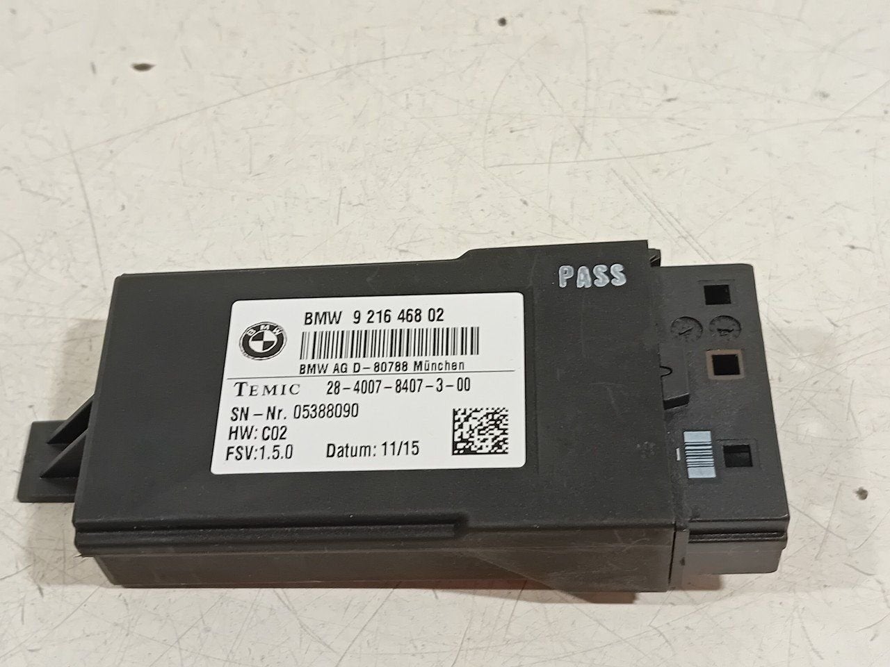 Computer stoelverwarming BMW 4 serie, Onderdelen@venauto.nl, Van der Ven Autorecycling B.V., Gebruikt, Ettenseweg 76, 4706 PB Roosendaal, The Netherlands