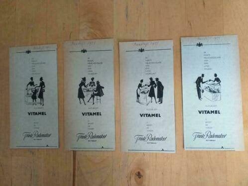 Frank Rademaker Vitamel Chocolade - Advertenties - 1951, Verzamelen, Ophalen of Verzenden, 1940 tot 1960, Knipsel(s)