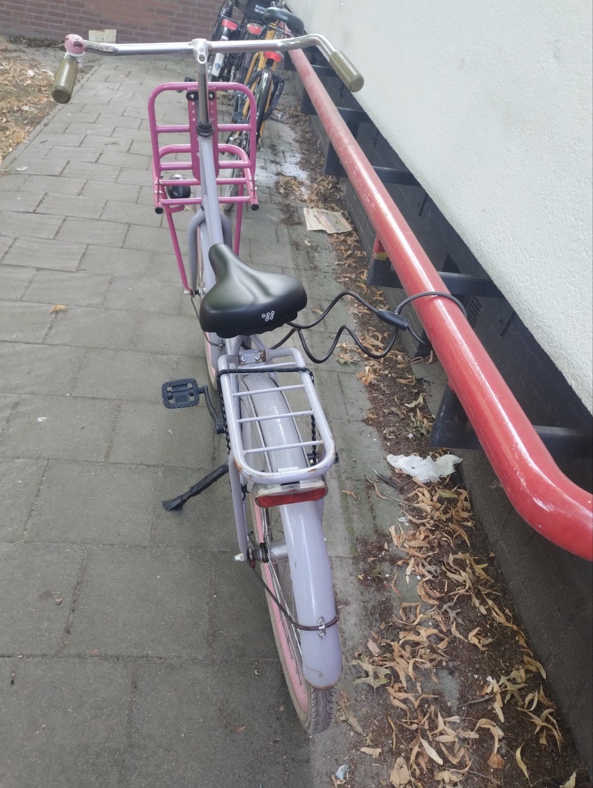 kinderfiets, Ophalen, Gebruikt