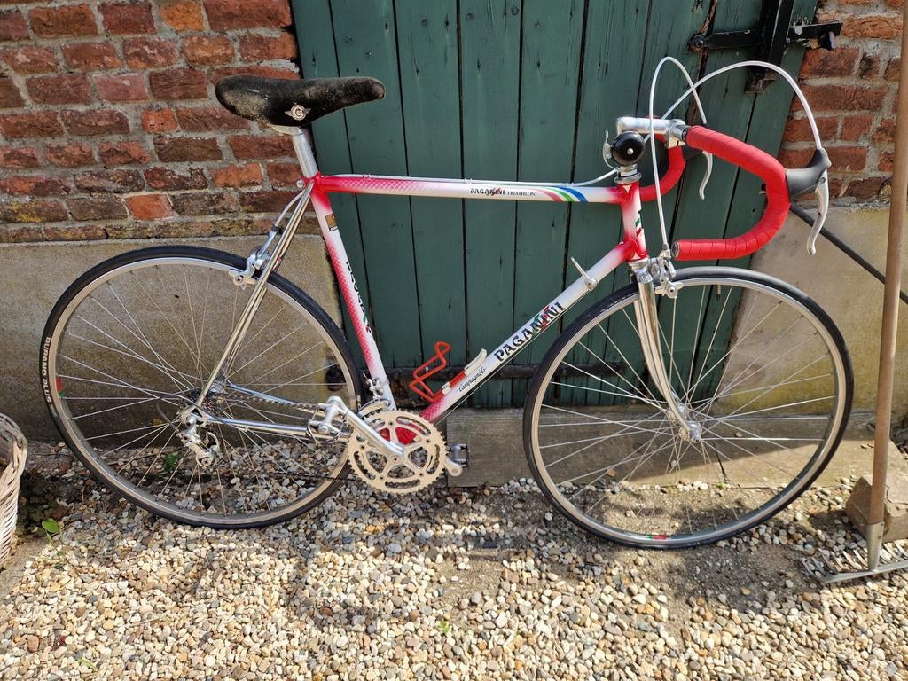 Paganini triatlon racefiets Campagnolo Nuovo Record 83, Fietsen en Brommers, Gebruikt, 57 tot 61 cm, Ophalen, Overige merken