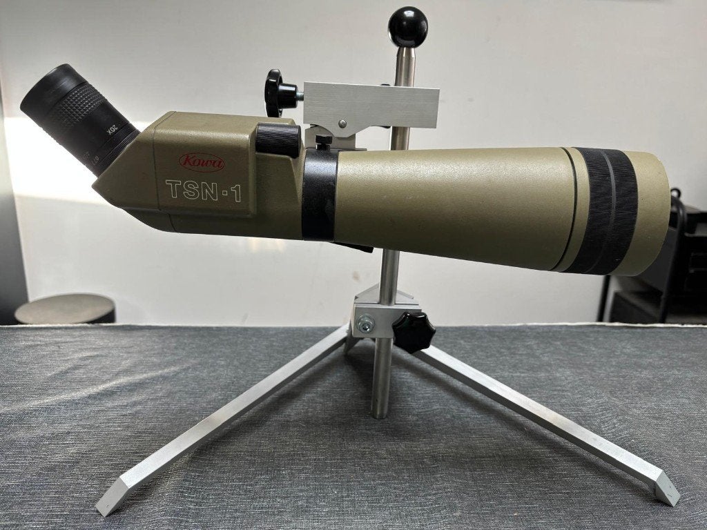 Spottingscoop / baankijker KOWA TSN-1, Ophalen of Verzenden, Gebruikt, 80 tot 200 mm, Met statief