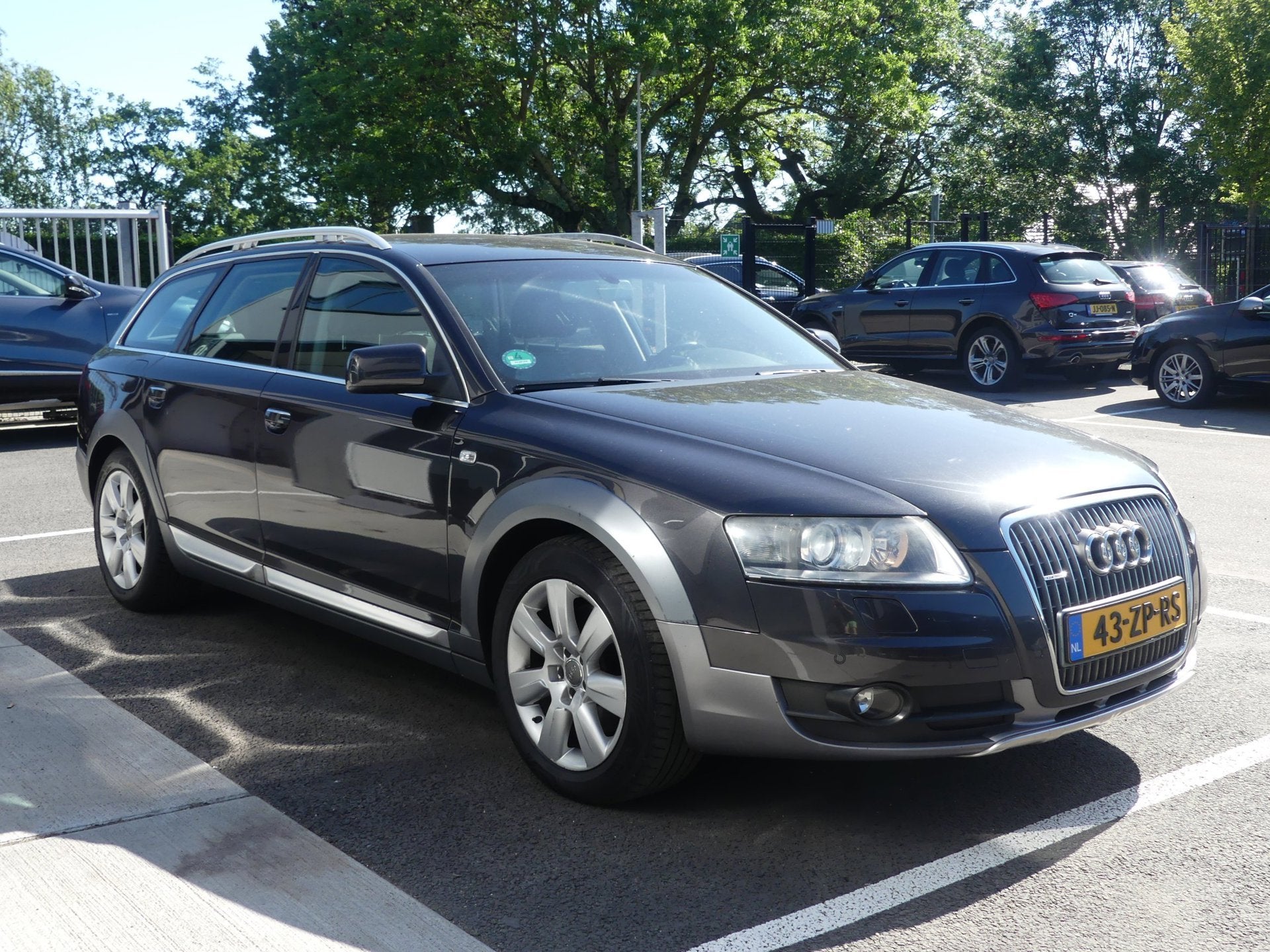 Audi A6 allroad quattro 3.2 FSI Pro Line Automaat ECC Navi X, Auto's, Audi, Automaat, Gebruikt, Zwart, Origineel Nederlands