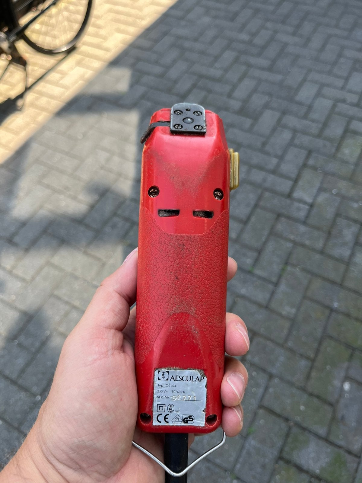 Aesculap Favorita I professionele hondentondeuse, Dieren en Toebehoren, Honden-accessoires, Ophalen of Verzenden, Gebruikt