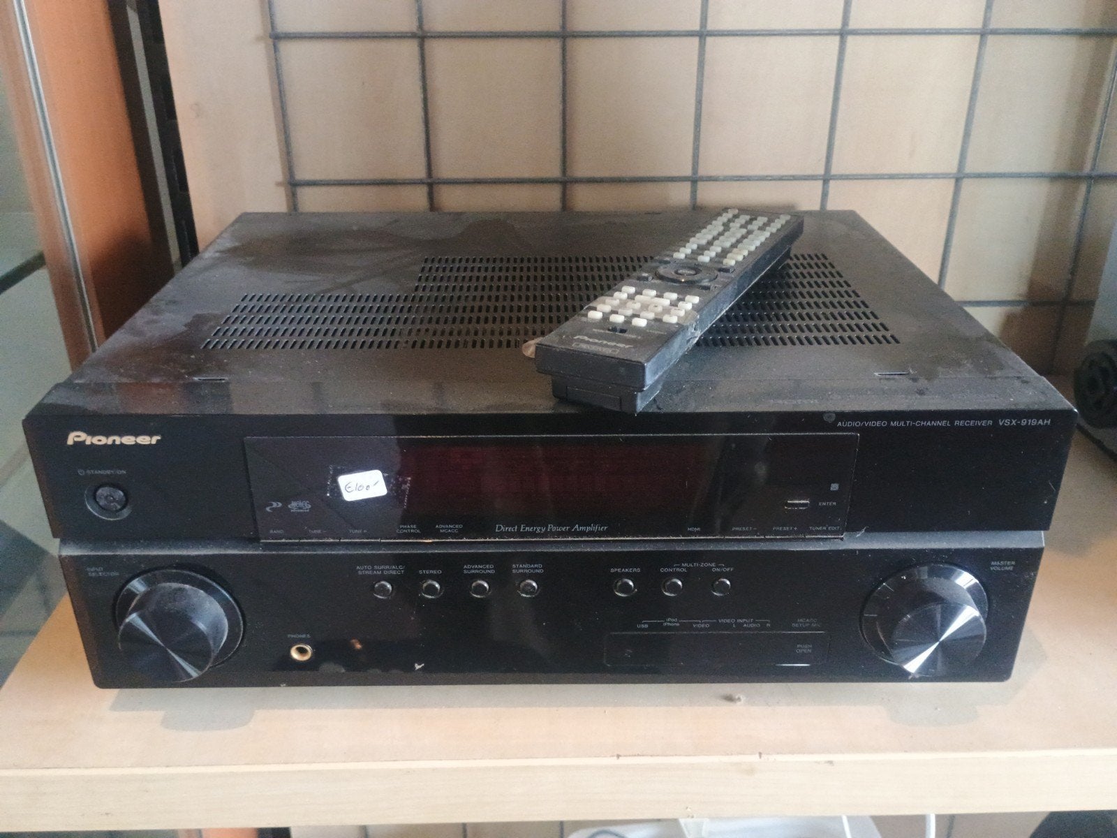 Pioneer versterker €100 vsx919ah, Ophalen, Overige merken
