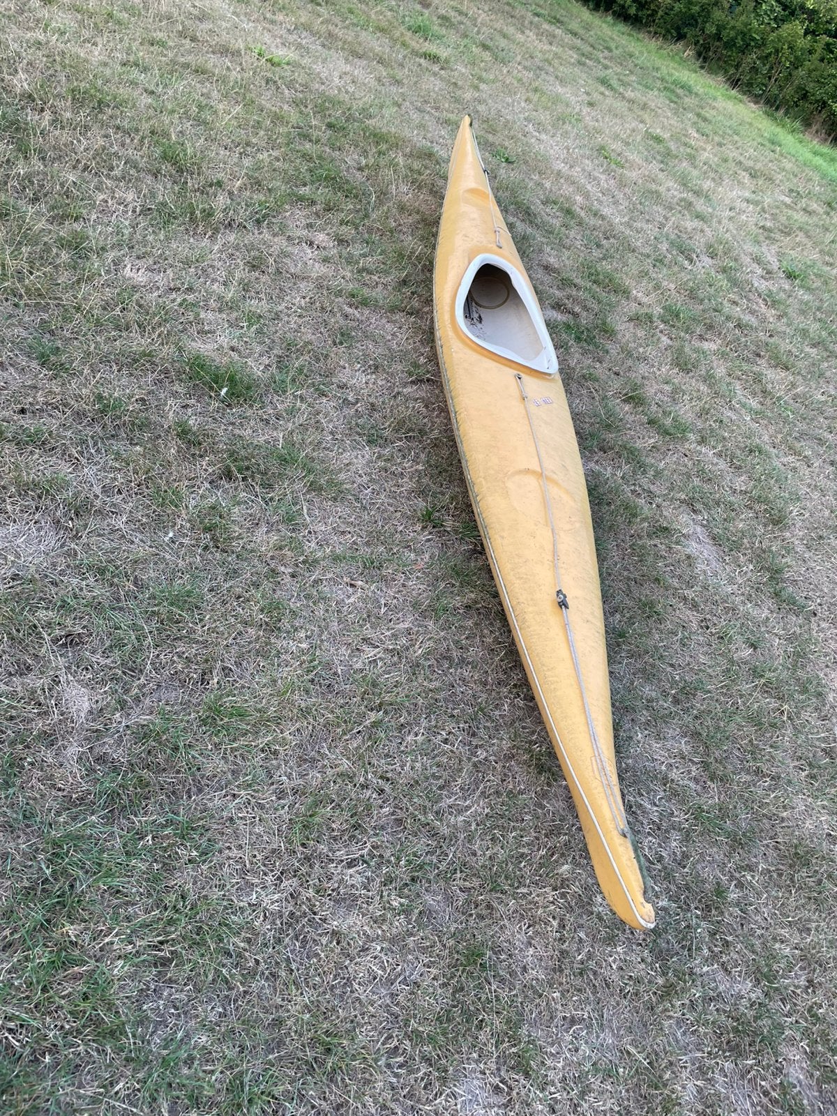 Kano in nette staat ongeveer 5.15 cm lang prijs 75 euro, Watersport en Boten, Ophalen, Zo goed als nieuw, Eén persoon