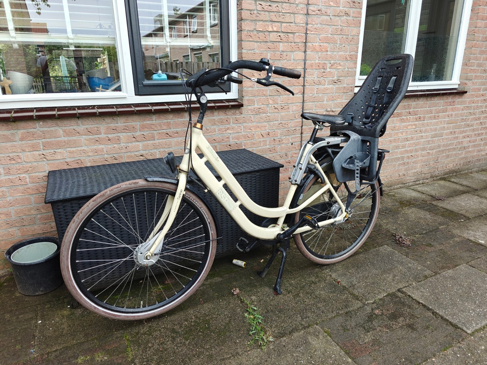BSP (moeder) fiets Evolution Seine met Tranz X stuur, Ophalen, Gebruikt, Overige merken, (Extra) lage instap